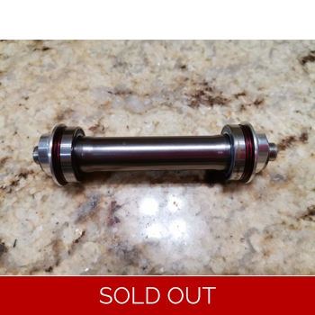 Zipp 88 Complete Front Axle with Bearings Spacers Caps